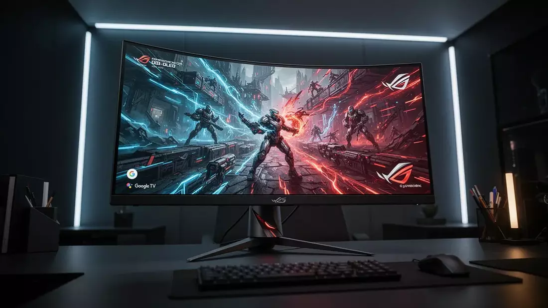 ASUS ROG startet ersten Gaming-Monitor mit Google TV - Bild: über boerse-global.de