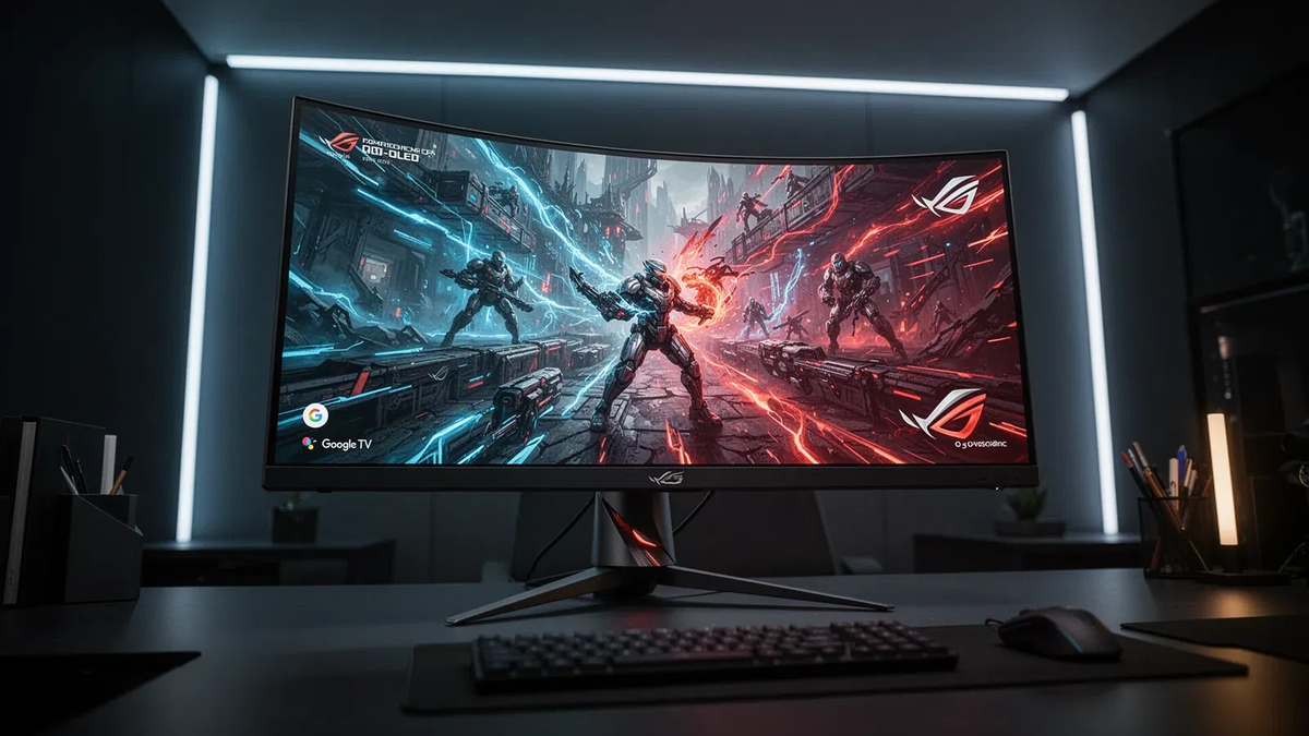 ASUS ROG startet ersten Gaming-Monitor mit Google TV - Foto: über boerse-global.de