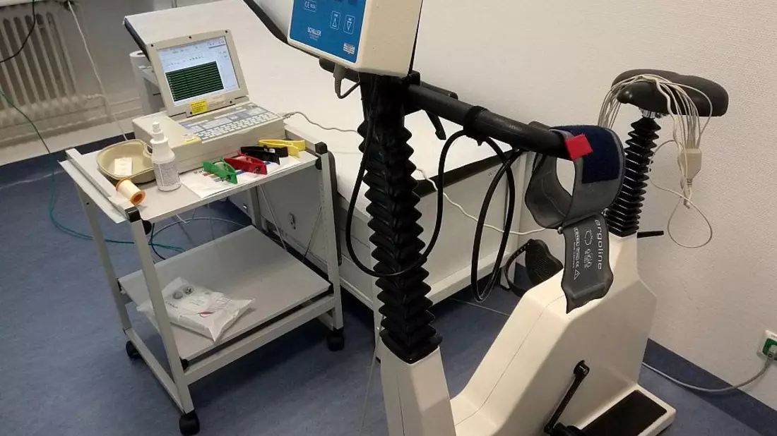 Fahrradergometer für Belastungs-EKG (Archiv) - Bild: via dts Nachrichtenagentur