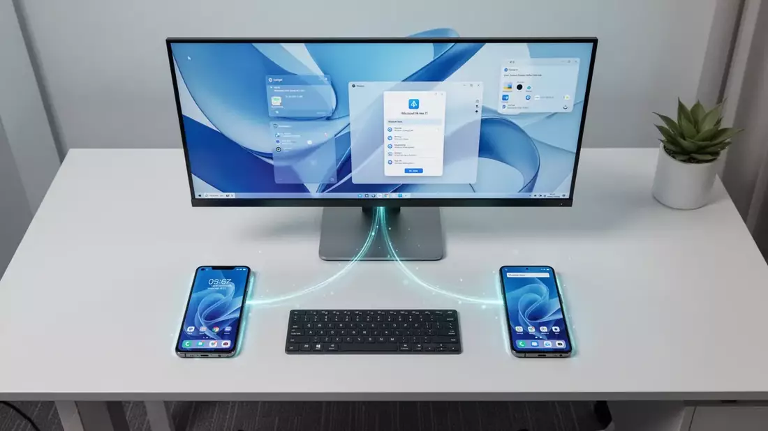 Windows 11: Microsoft schließt kritische Lücken und vertieft Android-Integration - Bild: über boerse-global.de