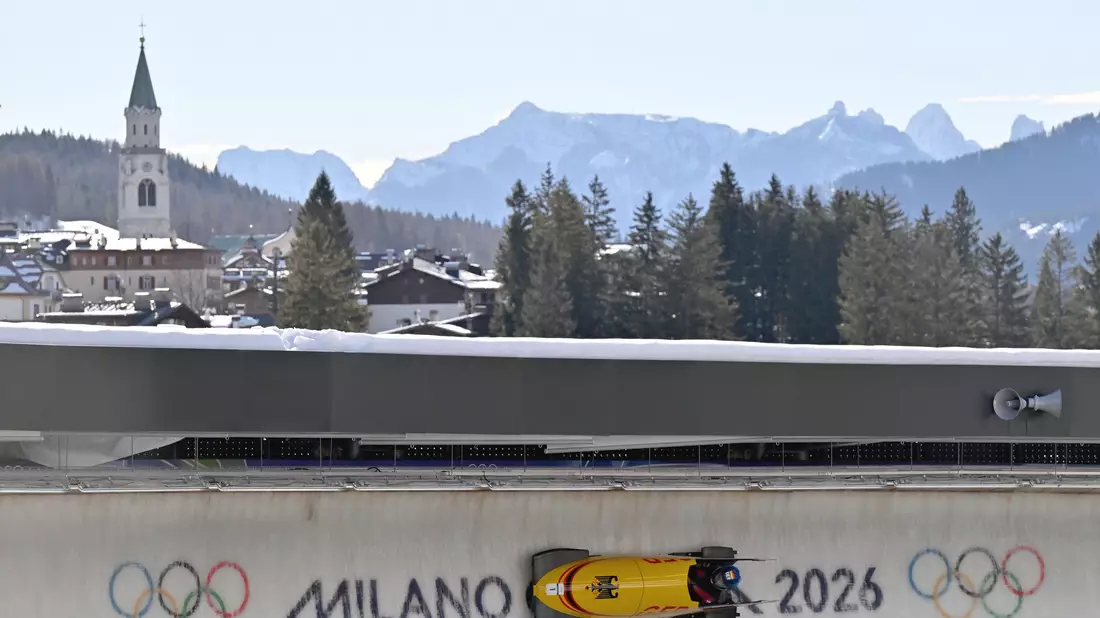 Laura Nolte geht als Favoritin in den zweiten Tag im Monobob. - Bild: Robert Michael/dpa