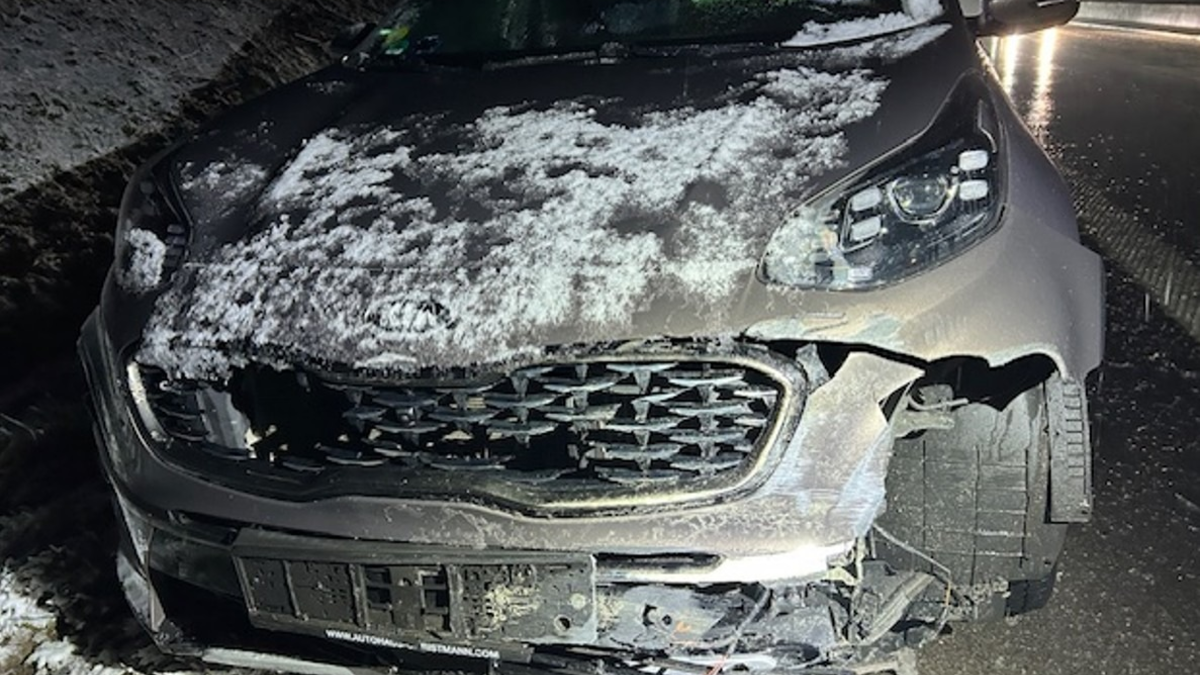 POL-PDLD: A65/AS LD-Nord (Dammheim) - Zwei Unfälle wegen Straßenglätte - Foto: presseportal.de