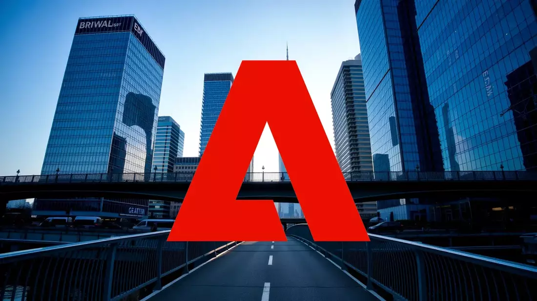 Adobe’s Stock Struggles Amid AI Disruption Fears Illustration mit AI erstellt übermittelt durch boerse-global.de
