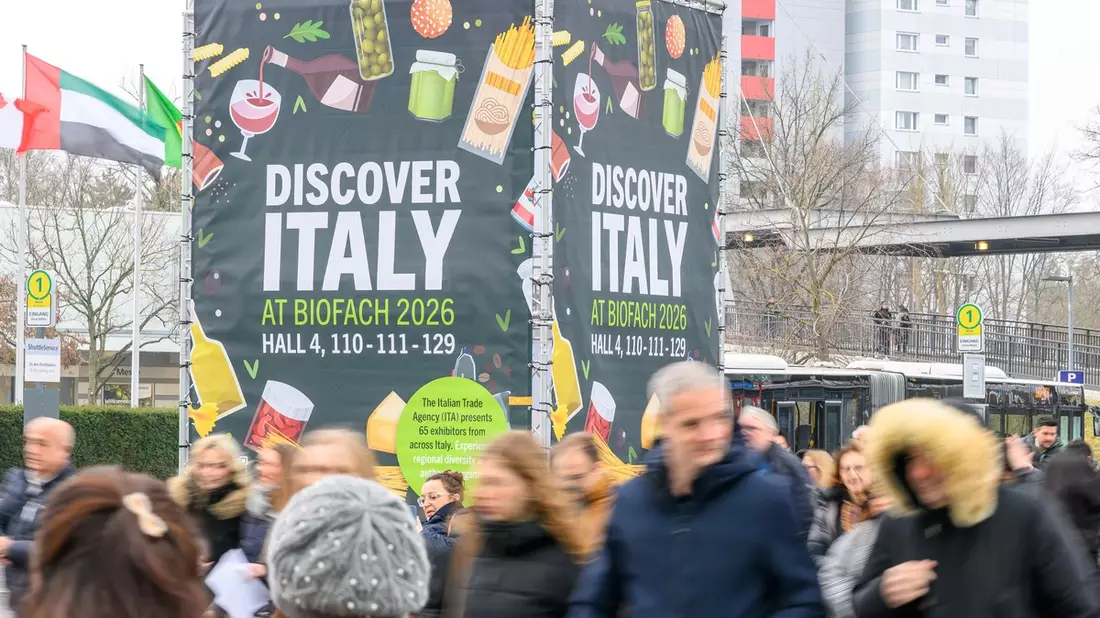 Italian Trade Agency zieht positive Bilanz des italienischen Gemeinschaftsauftritts auf der BIOFACH 2026 - Bild: presseportal.de