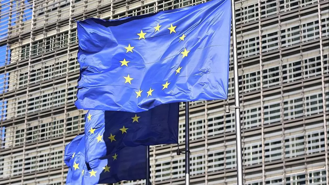 EU-Fahnen (Archiv) - Bild: via dts Nachrichtenagentur