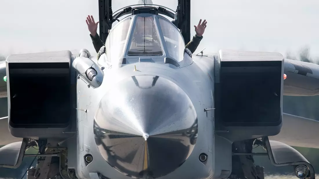 Tornado-Kampfjets sind in der Eifel stationiert, um im Ernstfall US-Atombomben einzusetzen. (Archivbild) - Bild: Rainer Jensen/dpa