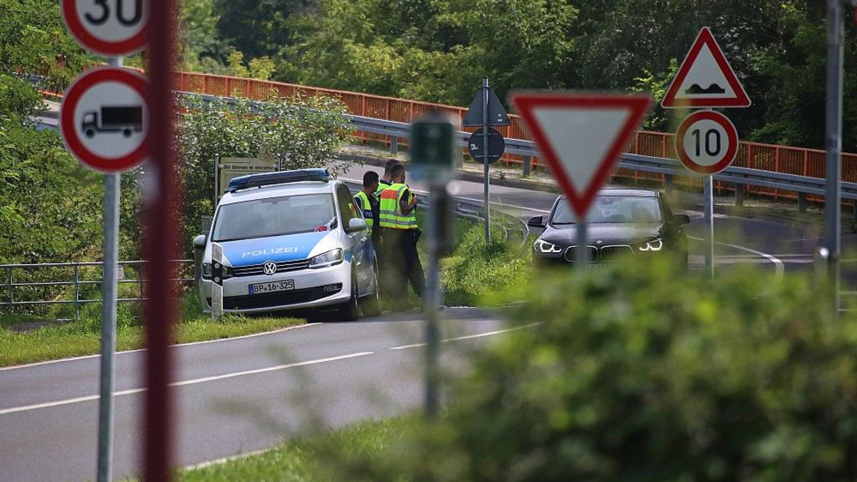 Verkehrskontrolle an der Grenze zu Polen (Archiv) - Foto: via dts Nachrichtenagentur
