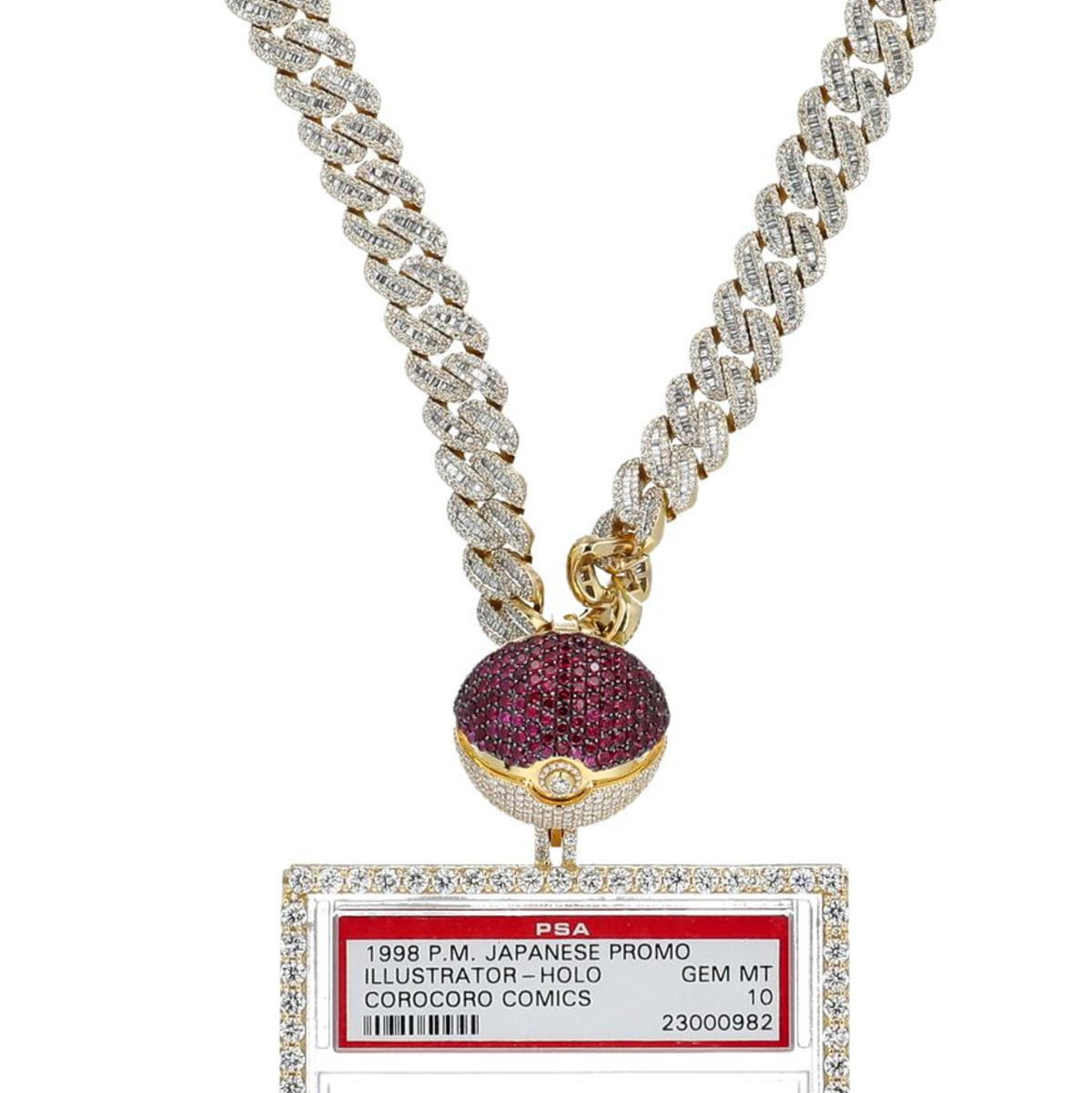 Die Kette war Teil des Auktionsangebots.  - Foto: -/Auktionshaus Goldin/dpa