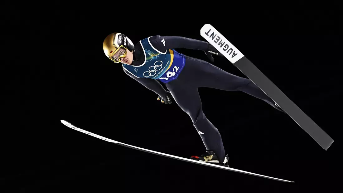 Philipp Raimund nimmt Gold mit, verfehlte aber eine weitere Medaille. - Bild: Daniel Karmann/dpa