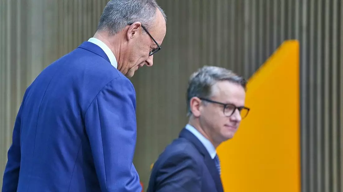 Friedrich Merz und Carsten Linnemann (Archiv) - Bild: via dts Nachrichtenagentur