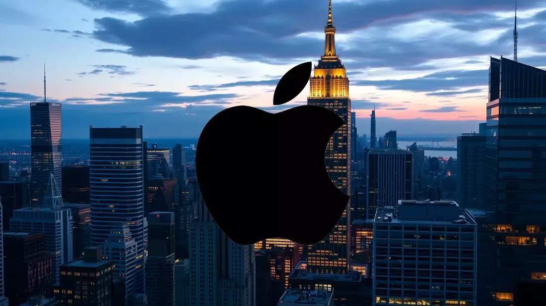 Spadki akcji Apple przed marcow? premier? - Bild: über boerse-global.de