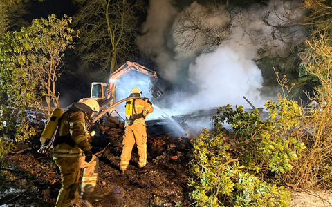 FW Osterholz-Scharm.: Gebäudebrand in Teufelsmoor - Foto: presseportal.de
