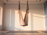 Aerial Yoga: Schwebendes Training verbrennt 320 Kalorien - Foto: über boerse-global.de