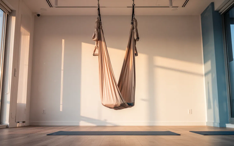 Aerial Yoga: Schwebendes Training verbrennt 320 Kalorien - Foto: über boerse-global.de