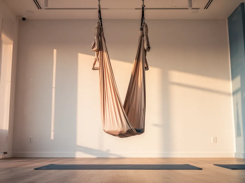 Aerial Yoga: Schwebendes Training verbrennt 320 Kalorien - Foto: über boerse-global.de