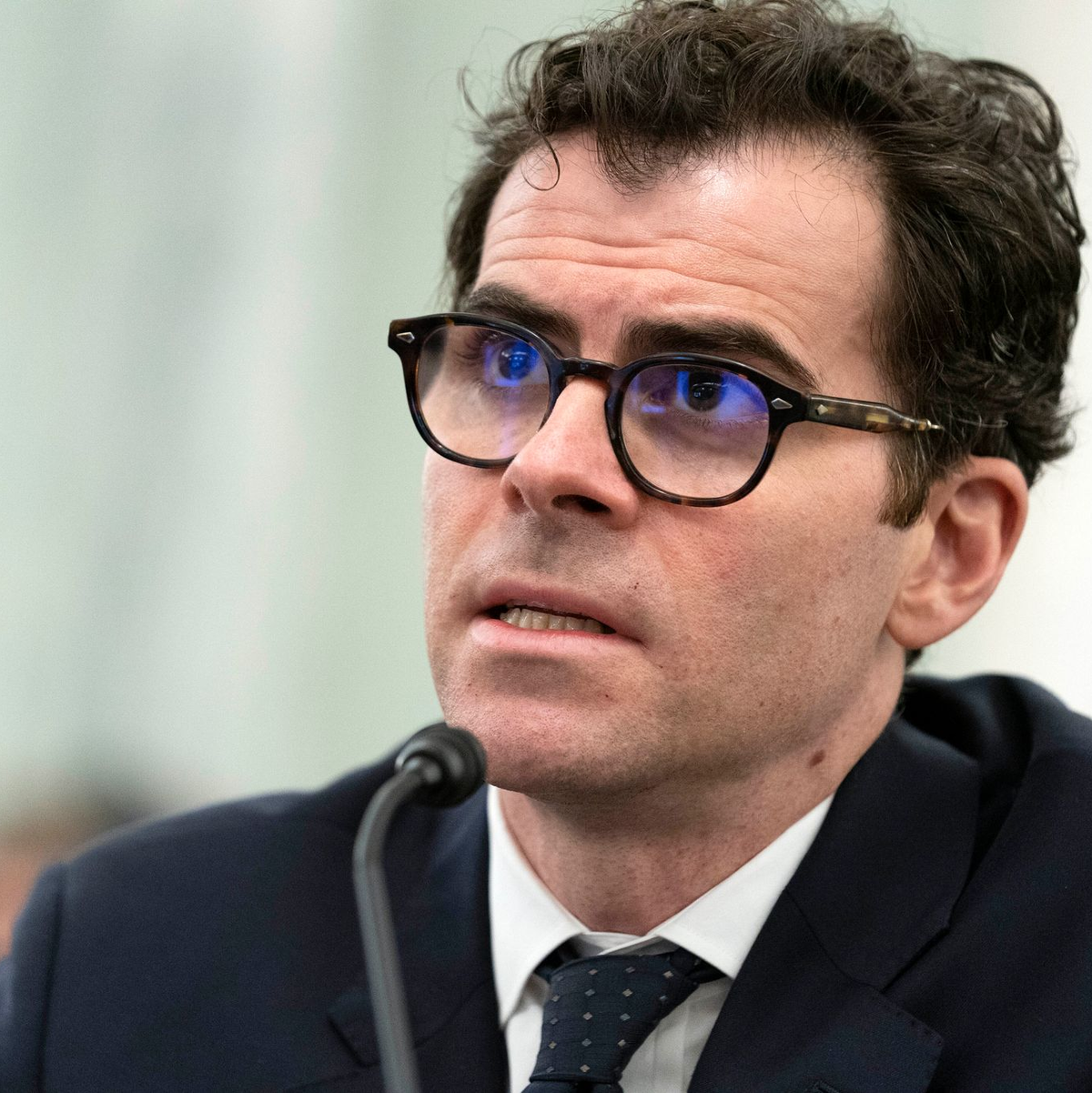 Instagram-Chef Adam Mosseri bestritt vor Gericht, dass Online-Plattform «klinisch süchtig» machten. (Archivbild) - Foto: Jose Luis Magana/AP/dpa