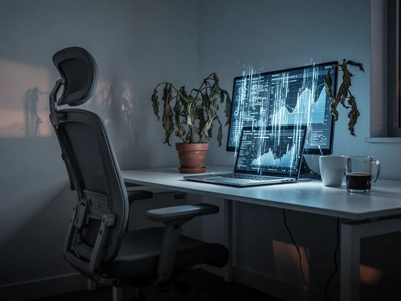 KI am Arbeitsplatz erhöht Burnout-Risiko laut Studie - Foto: über boerse-global.de