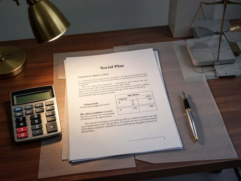 Sozialplan-Abfindung: Gericht billigt drastische Kürzung für Rentennähe - Foto: über boerse-global.de