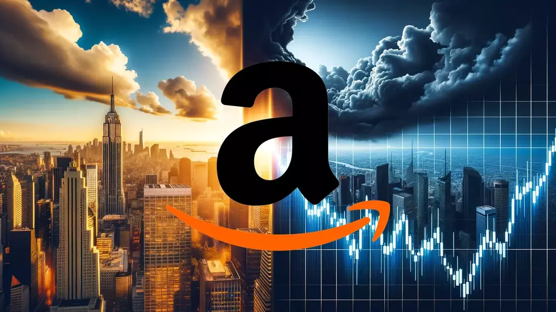 Amazon enfrenta su peor racha bajista en casi veinte años Illustration mit AI erstellt übermittelt durch boerse-global.de