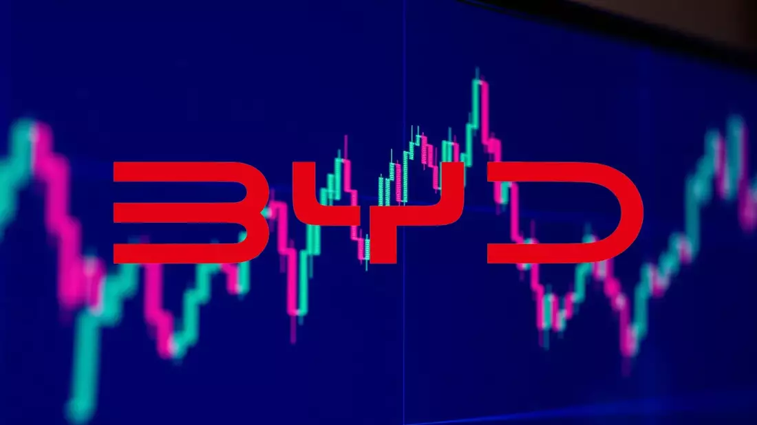 Chinese Automaker BYD Surpasses Ford in Global Sales Rankings Illustration mit AI erstellt übermittelt durch boerse-global.de