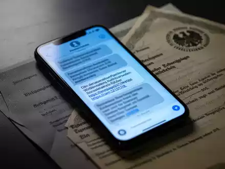 Finanzamt-SMS-Betrug: Opfer verliert sechsstellige Summe - Foto: über boerse-global.de