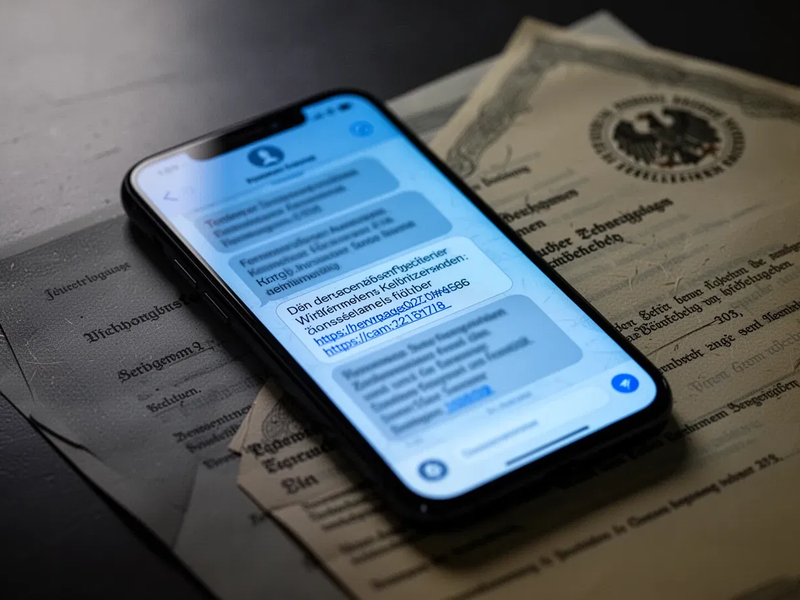 Finanzamt-SMS-Betrug: Opfer verliert sechsstellige Summe - Foto: über boerse-global.de