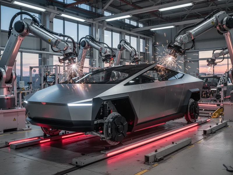Tesla startet Cybercab-Produktion im April 2026 - Foto: über boerse-global.de