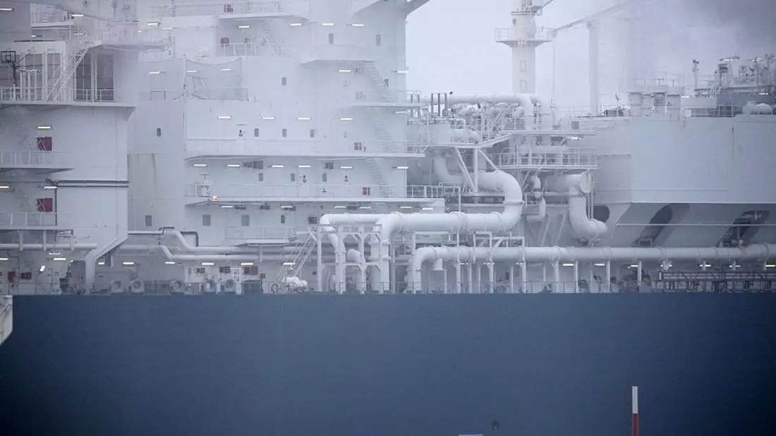 Schwimmendes LNG-Terminal in Wilhelmshaven (Archiv) - Bild: via dts Nachrichtenagentur