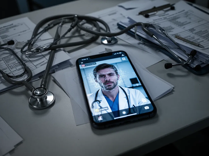 TikTok löscht gefälschte Arzt-Videos erst nach Medienanfrage - Foto: über boerse-global.de