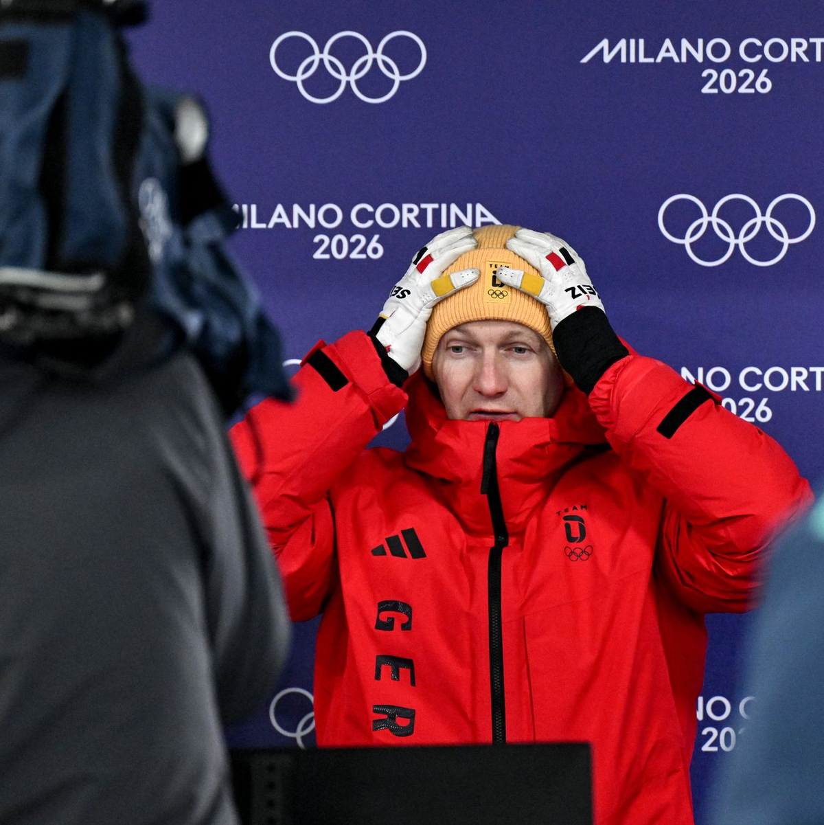 Francesco Friedrich haderte im Zweierbob hinsichtlich Material und Fahrlinie.  - Foto: Robert Michael/dpa
