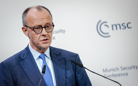 Der Kanzler mit seiner Rede in München erheblich dazu beigetragen, dass nun intensiv über eine europäische nukleare Abschreckung diskutiert wird.  - Foto: Kay Nietfeld/dpa