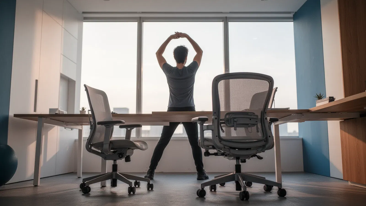 Bürogymnastik: Einfache Lösung gegen hohen Krankenstand - Foto: über boerse-global.de