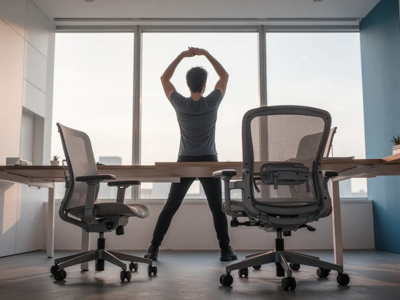 Bürogymnastik: Einfache Lösung gegen hohen Krankenstand - Foto: über boerse-global.de