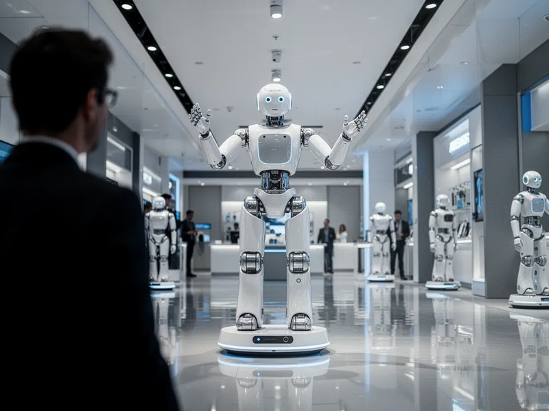 Humanoid-Roboter erobern Einzelhandel und Tourismus - Foto: über boerse-global.de