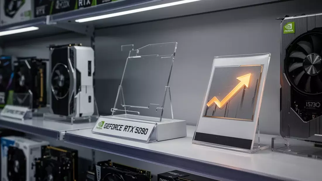 NVIDIA GeForce RTX 50: Preisexplosion durch KI-Boom - Bild: über boerse-global.de