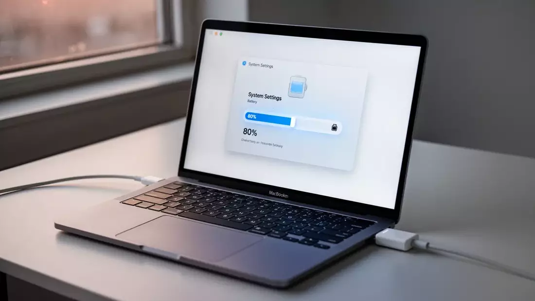macOS 26.4: Apple integriert lang erwartete Ladestopp-Funktion - Bild: über boerse-global.de