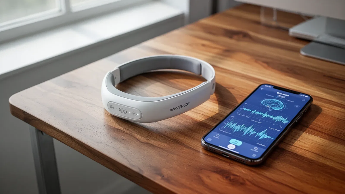 Waverox: EEG-Stirnband misst mentale Zustände in Echtzeit - Foto: über boerse-global.de