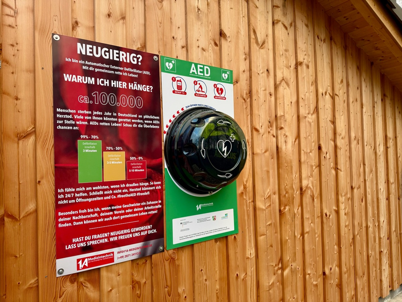 FW Hünxe: Erweiterung der öffentlich zugänglichen Defibrillatoren in Hünxe und Gartrop-Bühl - Foto: presseportal.de