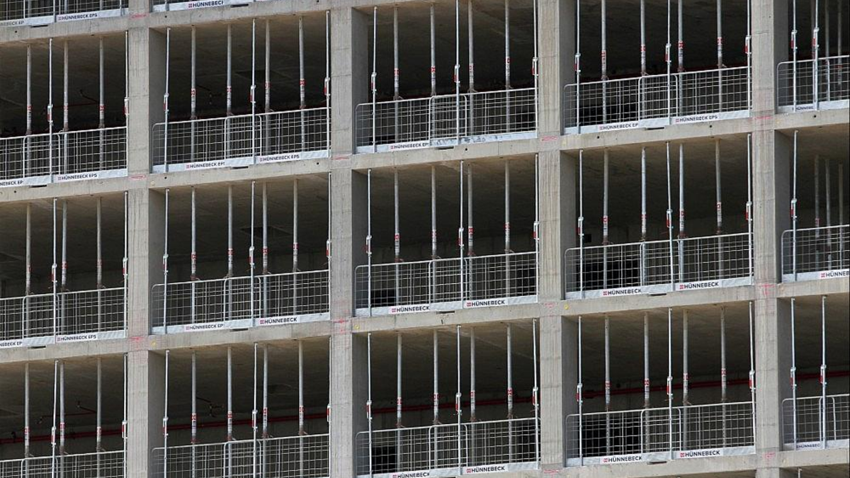 Hochhaus-Baustelle (Archiv) - Foto: via dts Nachrichtenagentur