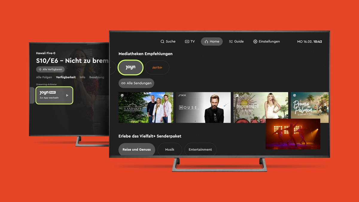 Joyn-Inhalte ab sofort über HD+ TV-App verfügbar - Foto: presseportal.de