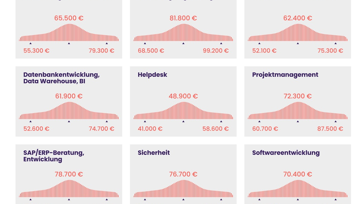 IT-Gehälter 2026 steigen weiter: Spezialisierung wird zum entscheidenden Faktor / Neuer Gehaltsreport von Amadeus Fire und Gehaltsreporter zeigt: Beratung, Security und SAP führen das Ranking an - Foto: presseportal.de