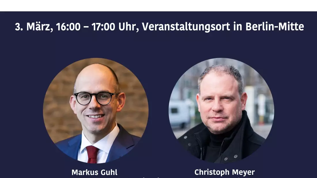 Einladung: berlinbubble Debatte Baumgesetz, Blackout und Blitzeis - Bild: presseportal.de