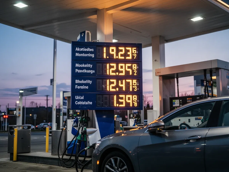 Kraftstoffpreise in Marburg: Diesel fällt, Benzin steigt - Foto: über boerse-global.de