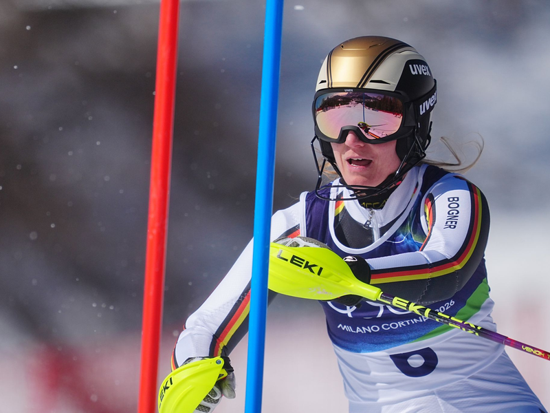 Lena Dürr schied im zweiten Durchgang aus. - Foto: Michael Kappeler/dpa
