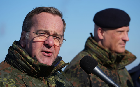 «Das Bündnis ist geschlossen, es ist handlungsfähig und handlungsbereit, es ist einsatzbereit und zugleich zeigt es, was die europäischen Partner innerhalb der Nato leisten», sagte Verteidigungsminister Boris Pistorius (SPD) als Beobachter der Übung.  - Foto: Marcus Brandt/dpa