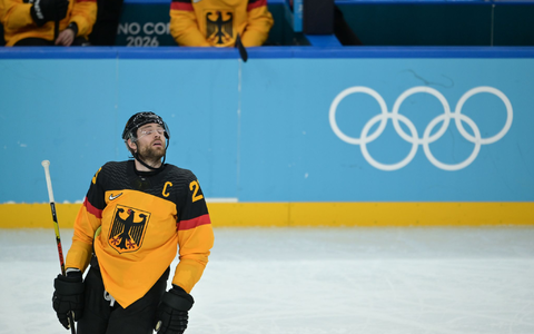 Bitteres Olympia-Aus im Viertelfinale für Deutschlands Fahnenträger Leon Draisaitl. - Foto: Peter Kneffel/dpa