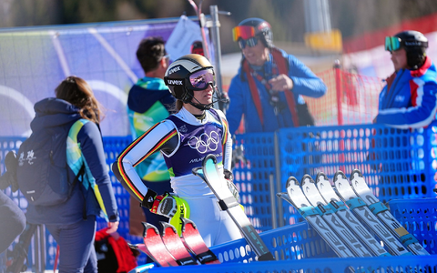 Medaillen-Traum geplatzt: Lena Dürr war sichtlich enttäuscht. - Foto: Michael Kappeler/dpa