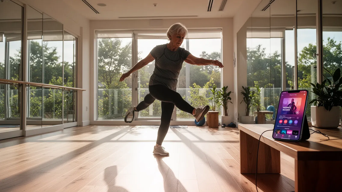 Fitness für Senioren: Workouts mit Playlist boomen 2026 - Foto: über boerse-global.de