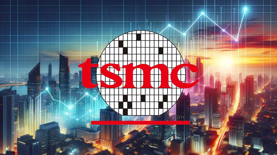 TSMC: Vientos Favorables Impulsan la Expansión en IA y Fabricación Illustration mit AI erstellt übermittelt durch boerse-global.de