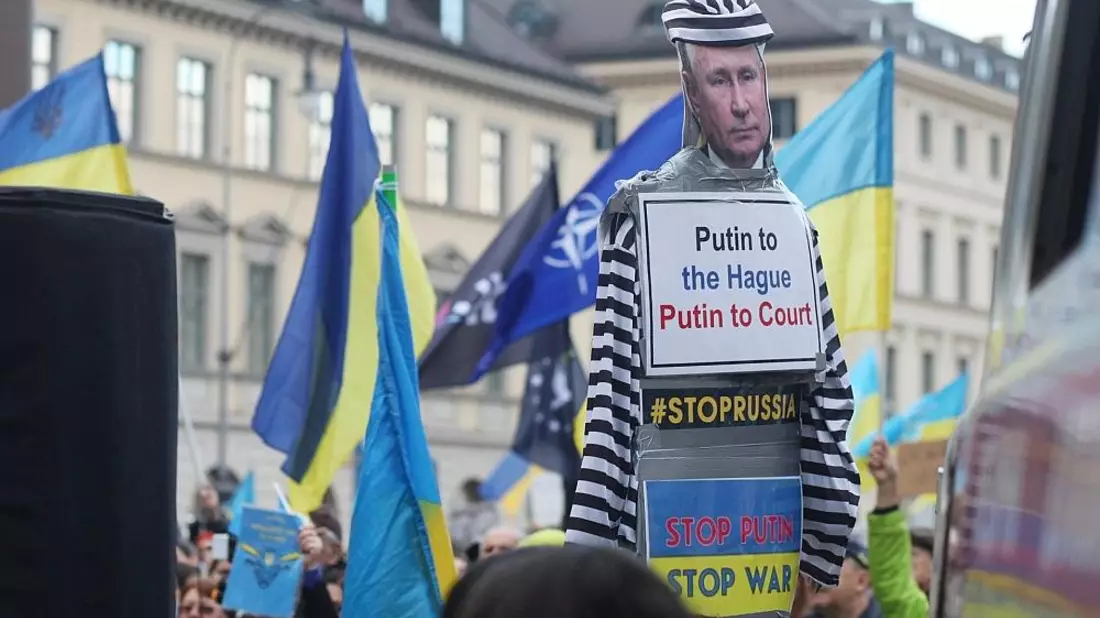 Pro-Ukraine-Demo (Archiv) - Bild: via dts Nachrichtenagentur